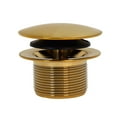 thumbnail image 6 of Westbrass D593PRK-18 Sch. 40 PVC Bathtub Assembly with Illusionary Overflow and Tip-Toe Drain, Brushed Bronze, 6 of 11