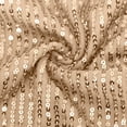 thumbnail image 5 of XPMWRP Women's Sequin Sparkly Tops Cap Sleeve Dressy Blouses Glitter Party Tops V Neck Disco Shirts Club Concert Outfits Gold XS, 5 of 5
