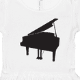 thumbnail image 4 of Inktastic Piano Silhouette Girls Toddler Dress, 4 of 5