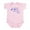 Petal Pink, variant on CafePress - My Mommy Races Faster Than Your Daddy Infant Bodys - Baby Light Bodysuit, Size Newborn - 24 Months