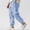 Light Blue, variant on YLSDY Men's Lightweight Linen Jogger Pants, Elastic Waist Drawstring, Breathable Tapered Pants for Hot Weather Light Blue S