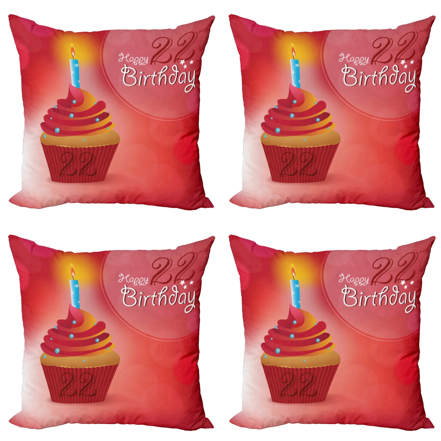 Happy Birthday - 100 pack Cupcakes Gift Card Holder