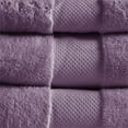 thumbnail image 4 of Madison Park Signature 100 Percent Turkish Cotton Towel in Purple, 4 of 9