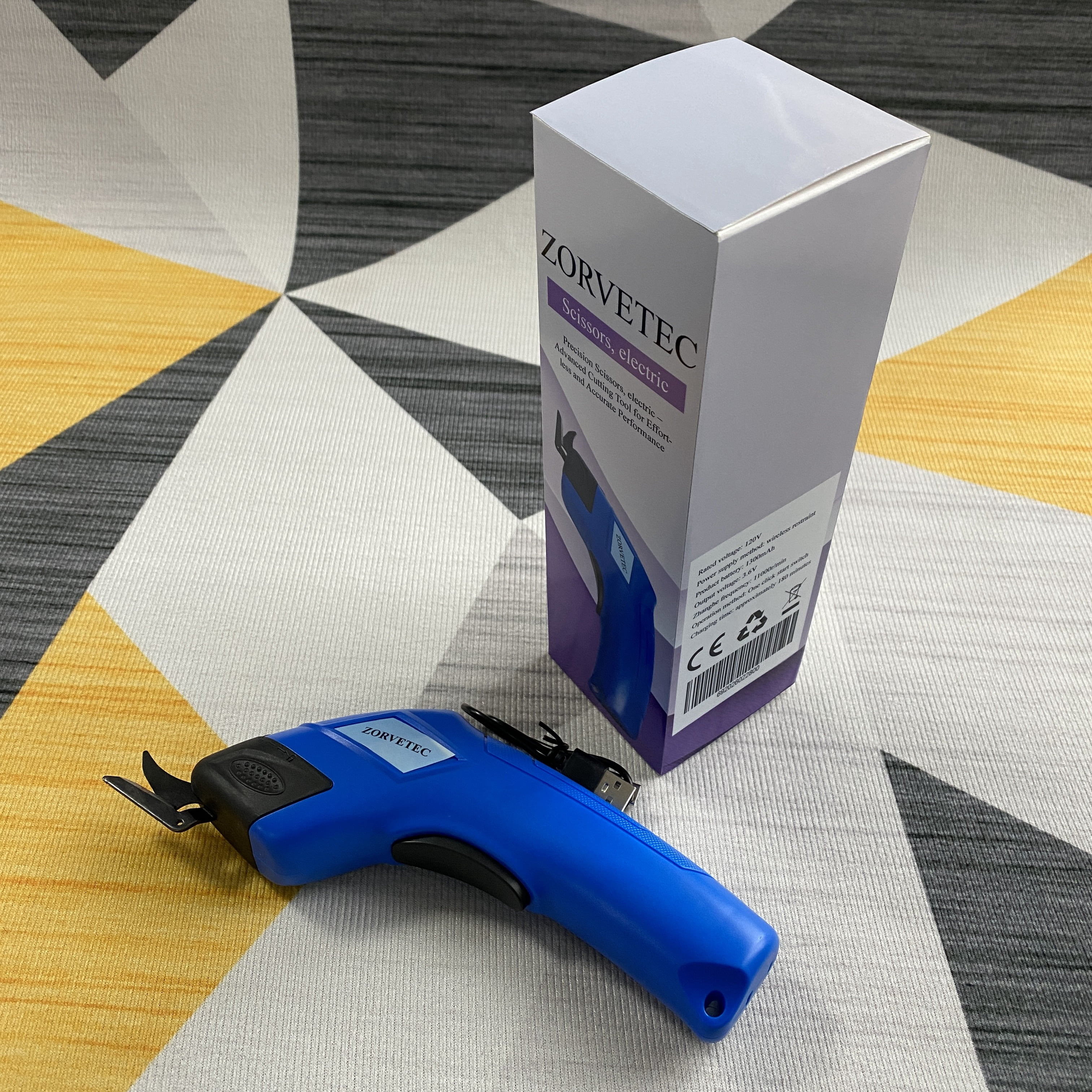 ZORVETEC Scissors, electric Precision Scissors, electric – Advanced Cutting Tool for Effortless and Accurate Performance