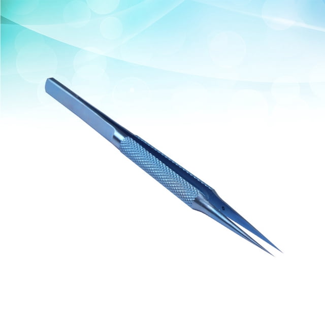 unbranded Pinzas De Precisión Azul Para Electrónica Y Joyería Con Anti Flexión Y Alta Durabilidad