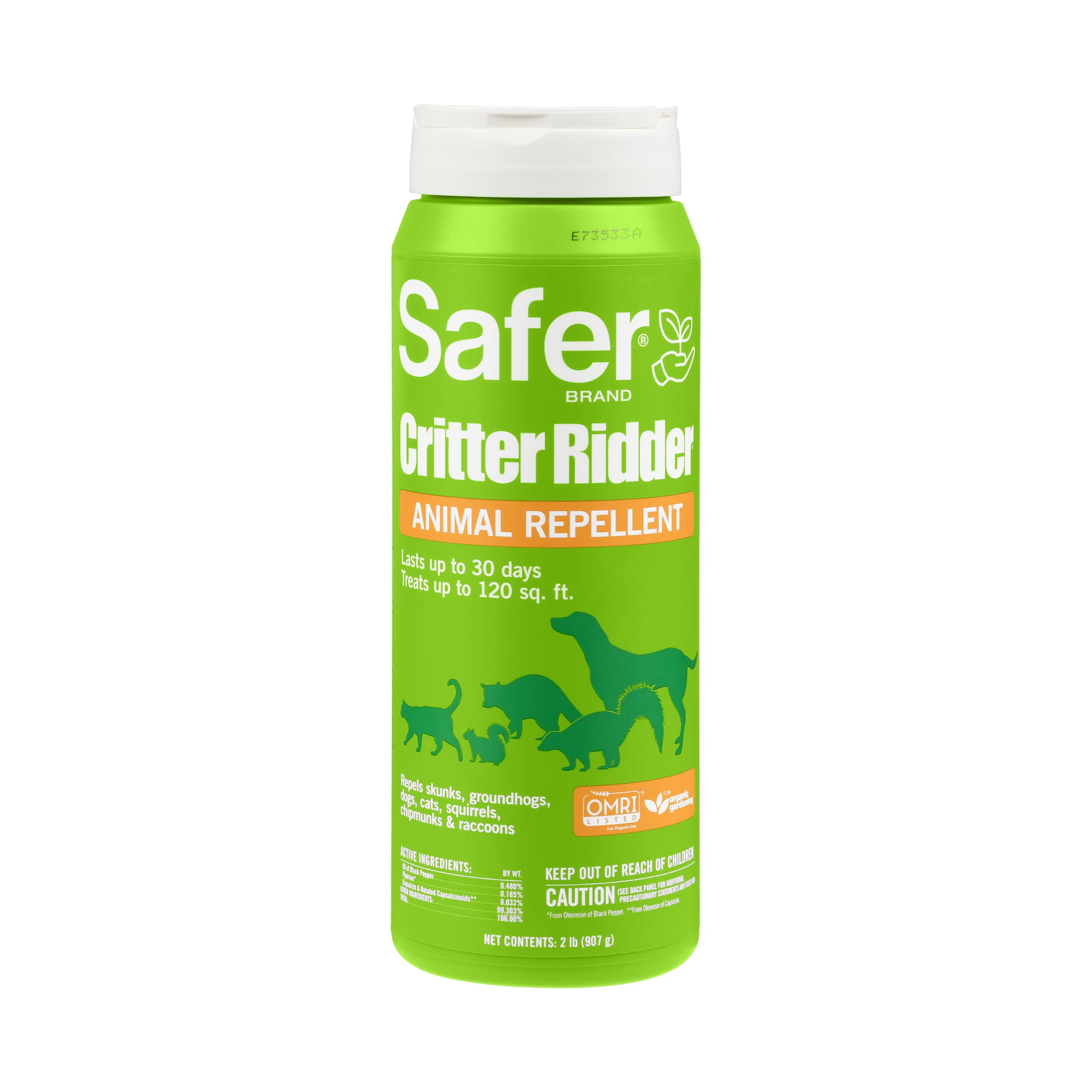 Safer Brand Critter Ridder Animal Repellent Granules, Multiple Sizes