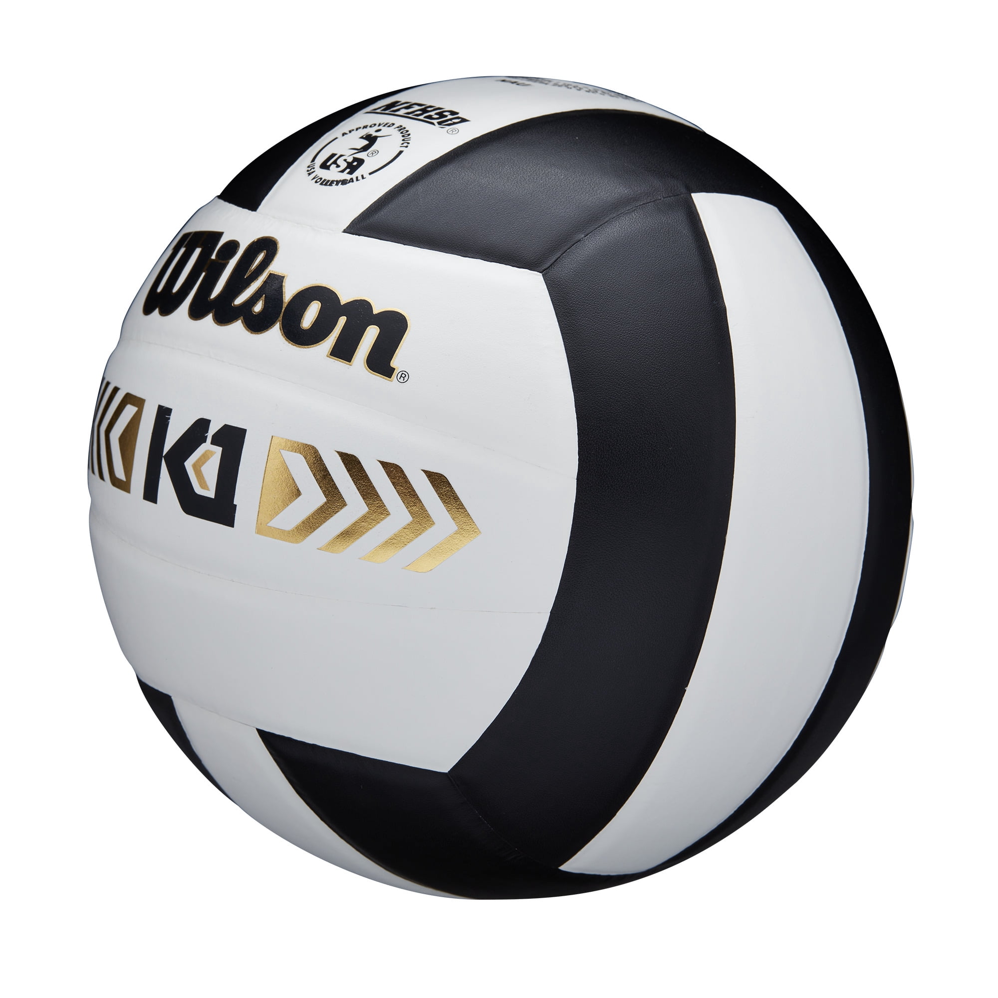 Wilson K1 Gold Volleyball - White/Black