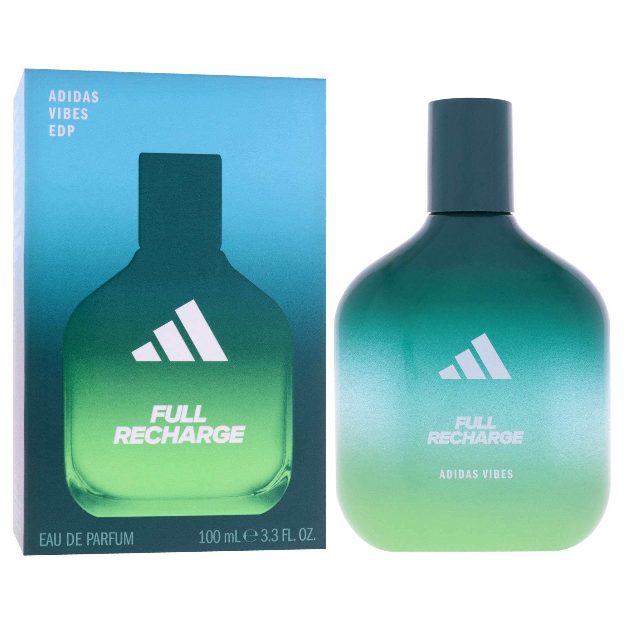 Adidas Vibes - Full Recharge by Adidas for Unisex - 3.3 oz EDP Spray