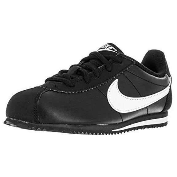 Nike Cortez (PS) Little Kid's Shoes Black/White 749483-001 (10.5 M US)