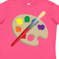thumbnail image 4 of Inktastic Artist Palette and Brush Boys or Girls Toddler T-Shirt, 4 of 5