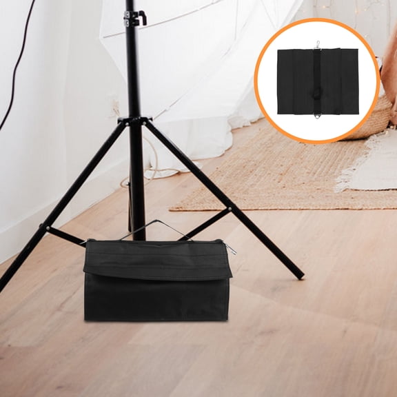 BESTYASH Heavy Duty Black Oxford Cloth Weight Bag for Outdoor Canopy and Video Stand Stability