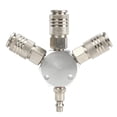 thumbnail image 1 of Divisor de de 3 vías del conector de de aire, colocaciones femeninas del compresor de junta Gloria Colector de manguera de aire de 3 vías, 1 of 6