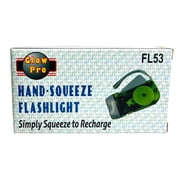 GLOW PRO 4 (10.2 cm) | 2 LED Crank Flashlight | Battery-Free | Compact & Lightweight | Multi-Color Availability | Perfect for Hiking, Camping, Emergencies