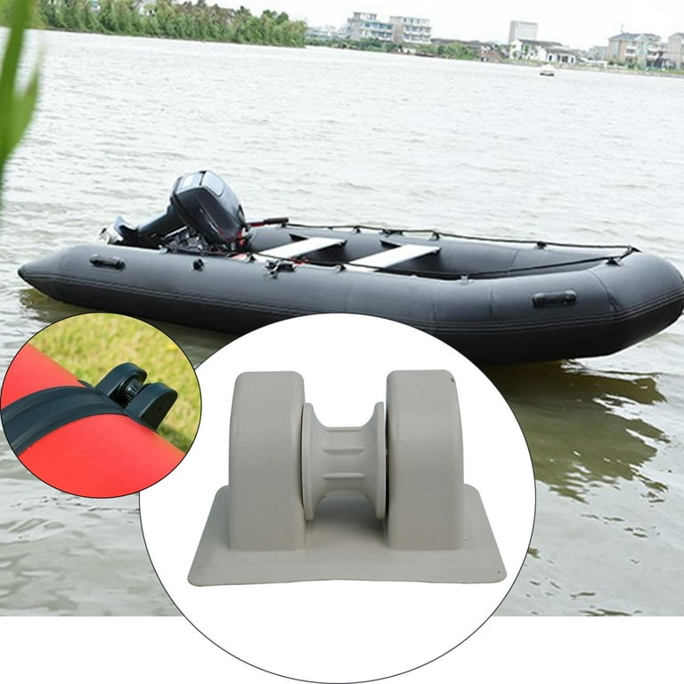 Off Patch Anchor Holder Row Roller | Boat Inflatable Boat Kayak Dinghy Anchor Bracket Rope Buckle Holder Accessories Grey, Size: 11.3x8.3cm, Gray