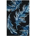 thumbnail image 4 of SAFAVIEH Allure Mandy Floral Wool Area Rug, Black/Blue, 5' x 8', 4 of 4