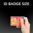 thumbnail image 2 of Bolsas laminadoras GBC HeatSeal Ultra Clear ID Card, paquete de 100, 2 of 6