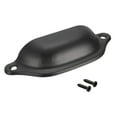 thumbnail image 3 of Unique Bargains Cup Drawer Pull Kitchen Cabinet Handles Black, 83mm Hole Centers, 10pcs, 3 of 4