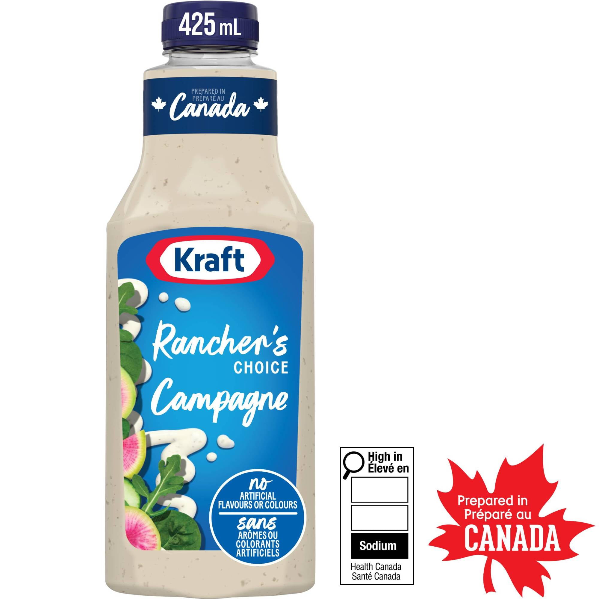 Kraft Rancher's Choice Salad Dressing, 425 mL Bottle