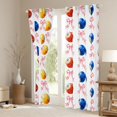 thumbnail image 3 of Feelyou Billiards Blackout Curtains Set of 2 (52x84 Each), Princess Bow Window Curtains, 3 of 6