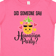 thumbnail image 4 of Inktastic Hawaiian Party Pineapple Girls Toddler T-Shirt, 4 of 5