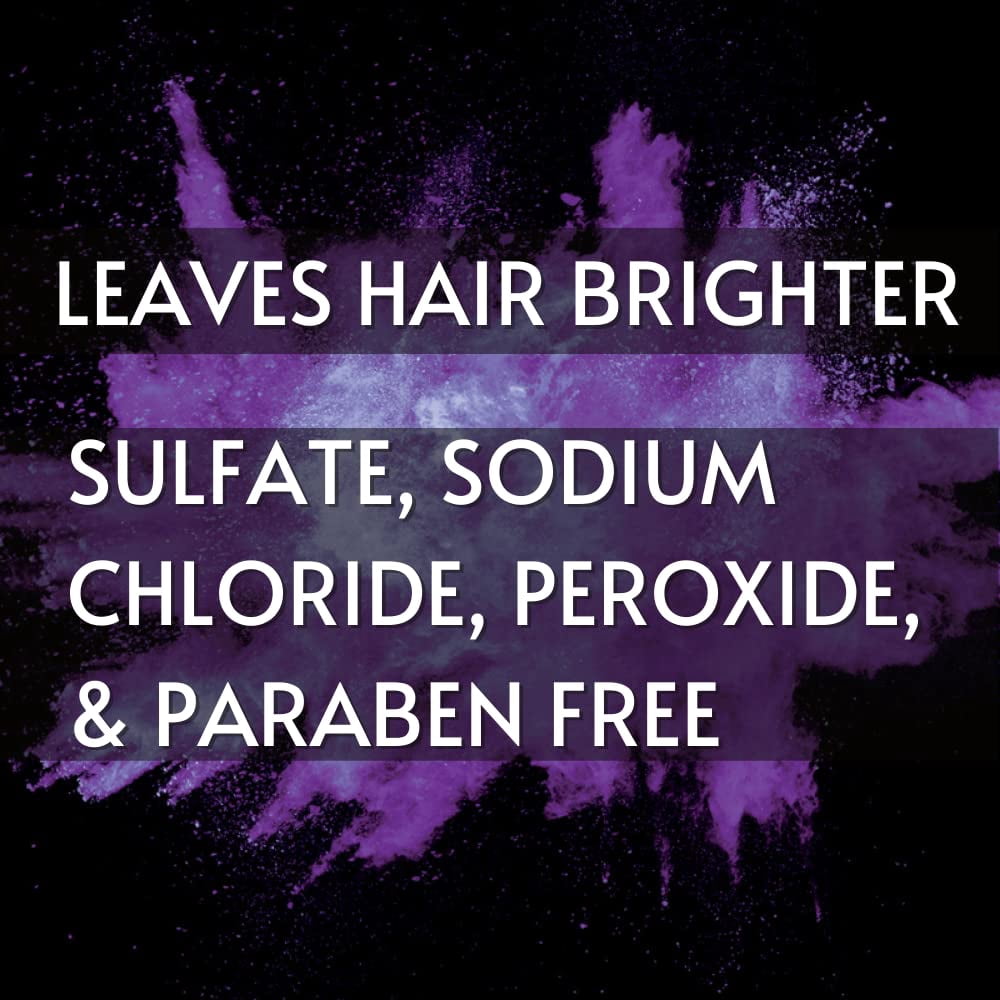 MyColorIn Color Depositing Shampoo (Vibrant Purple) - Sulfate & Paraben Free Hair Dye | Made in USA (8.5 Fl Oz)