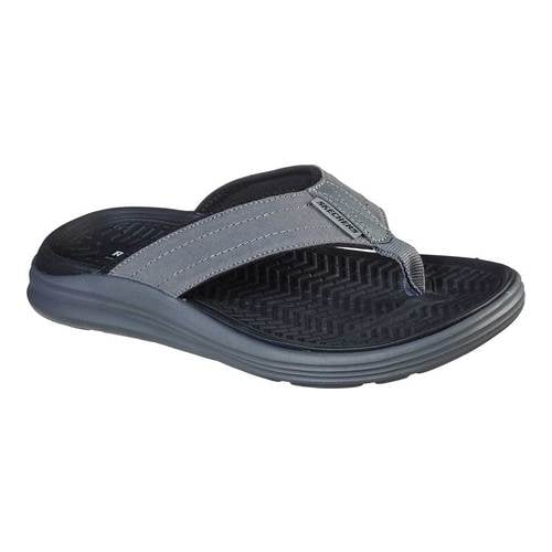 skechers men's pelem emiro flip flop