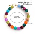 thumbnail image 2 of NICKSUN Colorful Chunky Bead Necklaces For Women Trendy Boho Collar Statement Necklace Choker Summer Beach Jewelry Birthday Gift For Her, 2 of 9