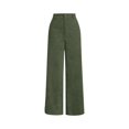 thumbnail image 4 of QUNYINEY Vintage Women's Pants Casual Corduroy Wide Leg Trousers Loose with Pockets Women Chinos Pants, 4 of 5