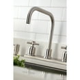 thumbnail image 4 of Kingston FB2148DX Concord Two-Handle 2-Hole 8" Centerset Kitchen Faucet in Brushed Nickel, 4 of 7