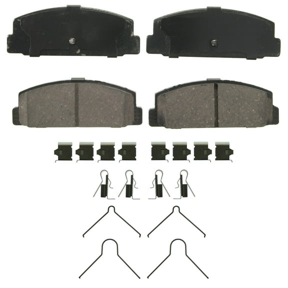 Wagner QuickStop ZD482A Ceramic Disc Brake Pad Set Fits select: 2003-2005 MAZDA 6