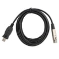 thumbnail image 3 of Cable del Convertidor de Micrófono USB al Cable Adaptador Xlr Con Tarjeta de Sonido para la Grabación de instrumentos Musicales Karaoke, 3 of 7