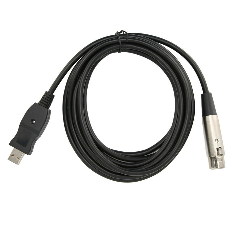 USB Microphone Cable 3m Microphone Cable Computer USB To XLR Microphone  Connect Computer Cable Audio Cable Adapter - AliExpress