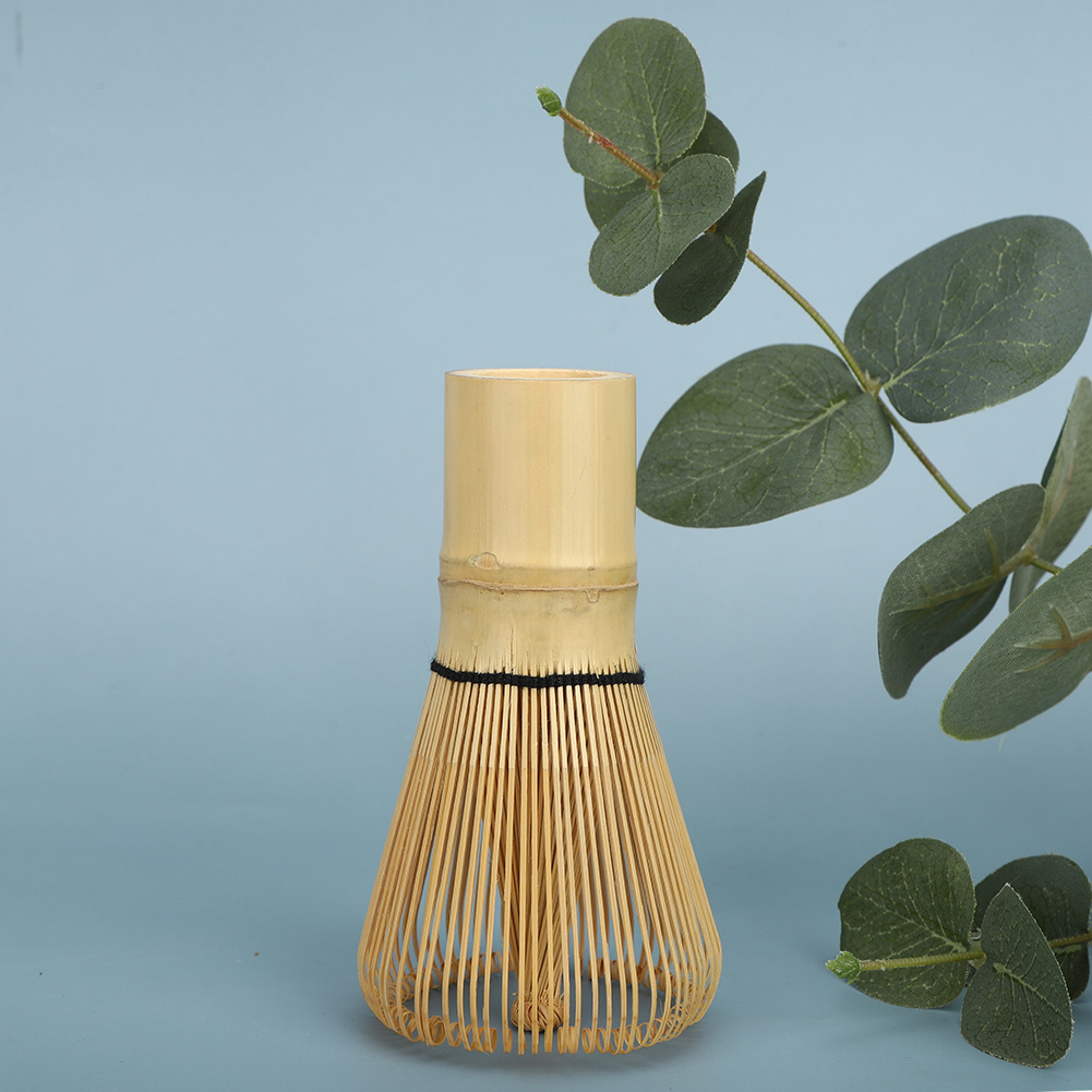 Fouet à Thé Matcha En Bambou - Pour Cérémonie Du Thé Japonais - 54 à 100 Branches - Outil Traditionnel Pour Préparation Mousseuse