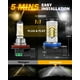 thumbnail image 2 of Bombillas LED para Faros Antiniebla Auxbeam H11/H8/H9 50W 6500K 8000LM 12V, 2 of 8