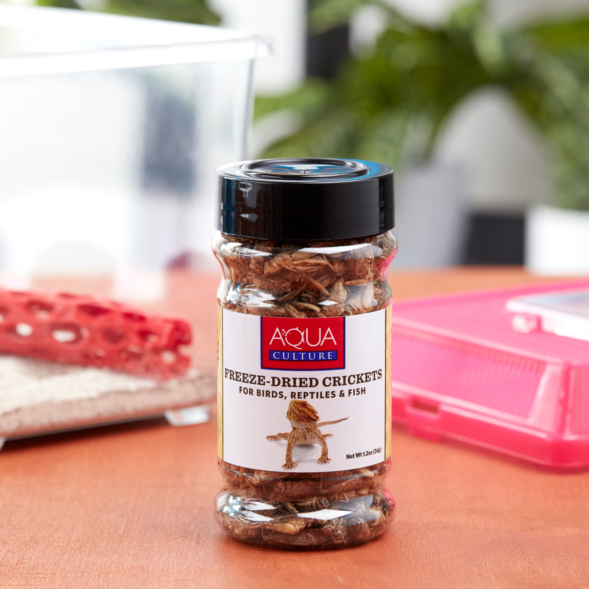 Aqua Culture Freeze Dried Crickets1.2 oz Bottle
