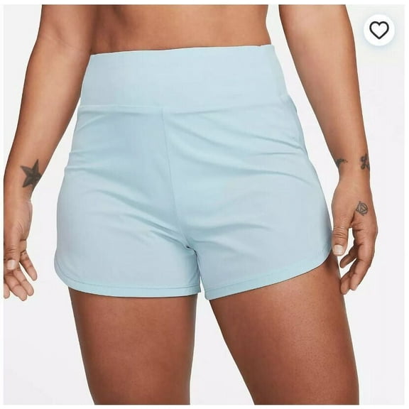 Nike Women's Bliss Dri-FIT High-Waisted 3" Brief-Lined Shorts Size XS