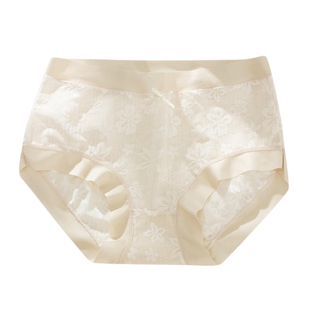 Gibobby Ropa Interior con Entrenamiento Braguitas de bikini sin costuras para mujer Calzoncillos invisibles elásticos suaves No Show Hipster Ropa interior(Blanco, M)