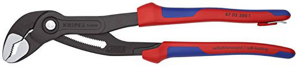KNIPEX COBRA WATER PUMP PLIERS - TETHERED ATTACHMENT