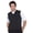 Black, variant on Monterey Club Men's Flatback Knit V-Neck Vest #1782