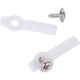 thumbnail image 5 of 100 clips para tira de luces LED, clips de soporte de montaje de silicona impermeables para accesorios de luces de tira LED de 12 mm de ancho, 5 of 5