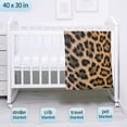 thumbnail image 4 of Yibo Giraffe Print Blanket Flannel Soft and Comfortable Anti-static Bed Sofa Blanket, 4 of 6