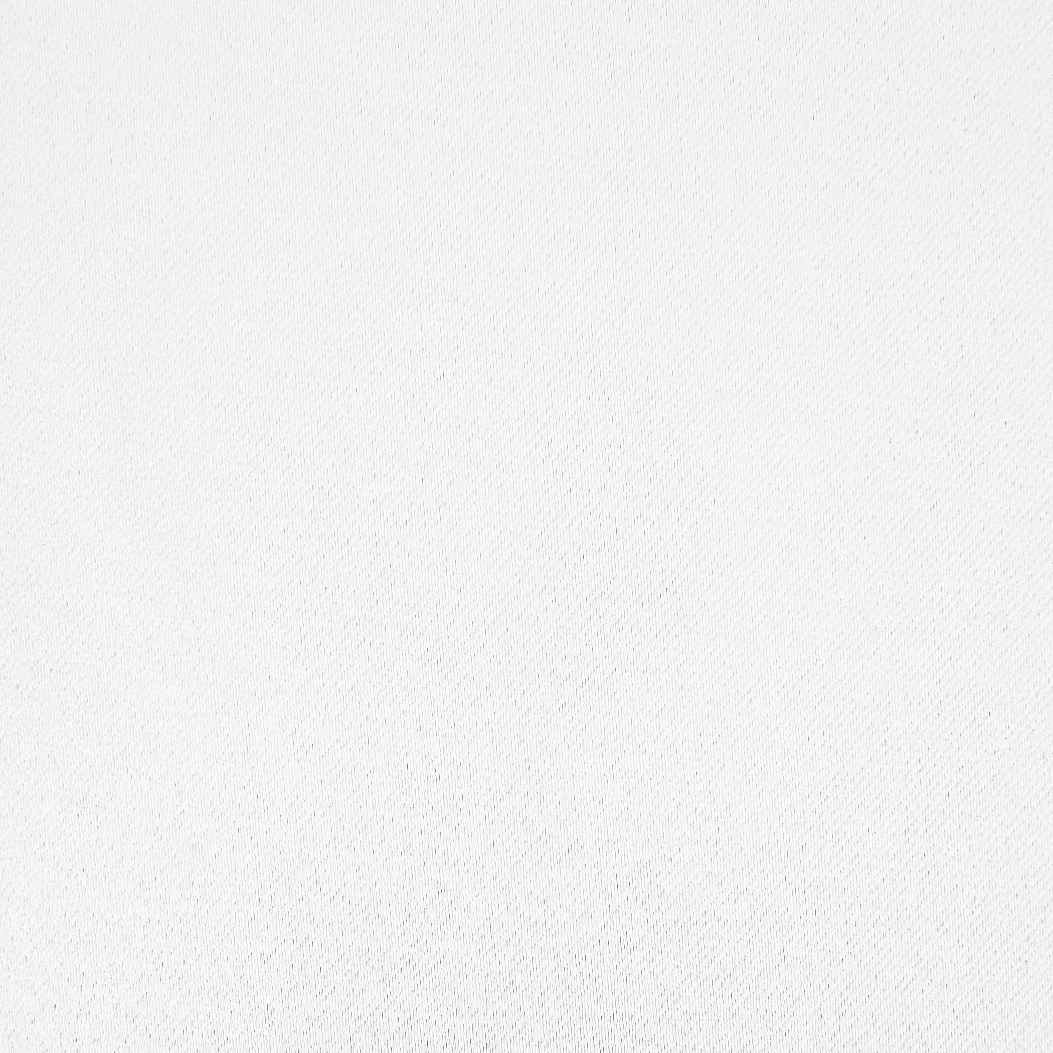 Sun Zero Bergen Theater Grade Extreme 100% Blackout Rod Pocket Curtain Panel, 40"X96", White