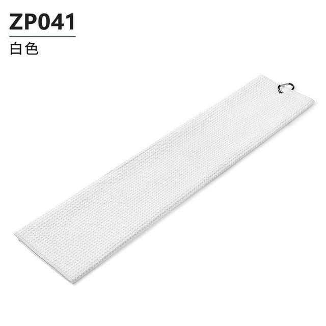 Golf Towel Wipe Club Bag Cleaning Cloth Waffle Absorbent Quick Drying Sports Towel 40x60cm Plus ZP041 white