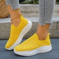 thumbnail image 7 of Bkhluea Women Knit Slip On Walking Shoes Lightweight Comfortable Footwear For Daily Travel Outdoor Activities, 7 of 7