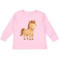 thumbnail image 3 of Inktastic Cute Pony Boys or Girls Long Sleeve Toddler T-Shirt, 3 of 5