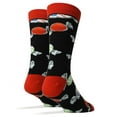 thumbnail image 2 of OoohYeah Womens Funny Novelty Crew Socks, Crazy Fun Halloween Socks - Eye Candy, 2 of 3