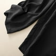 thumbnail image 4 of Summer Savings Clearance 2025! Loopsun Plus Size Womens Pants, Womens Leggings, Womens Solid Color Elastic High Waisted Cropped Pants Cotton and Linen Casual Slim Black XL, 4 of 5