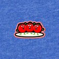 thumbnail image 2 of CafePress - Tomato Friends - Cute Infant Baby Football Bodysuit, 2 of 3
