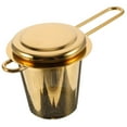 thumbnail image 4 of UPOUART 1Pcs Tea Infuser In Golden Stainless Steel With Lid Included For Loose Leaf Tea, 4 of 8