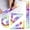 Multicolor-4, variant on LKZQHMC Flexible Ruler,6 inch Bendable Rulers,Soft Plastic Rulers with Dual-Sided cm/inch Scale,Gradient Color Flex Ruler for Home,office,Multicolor